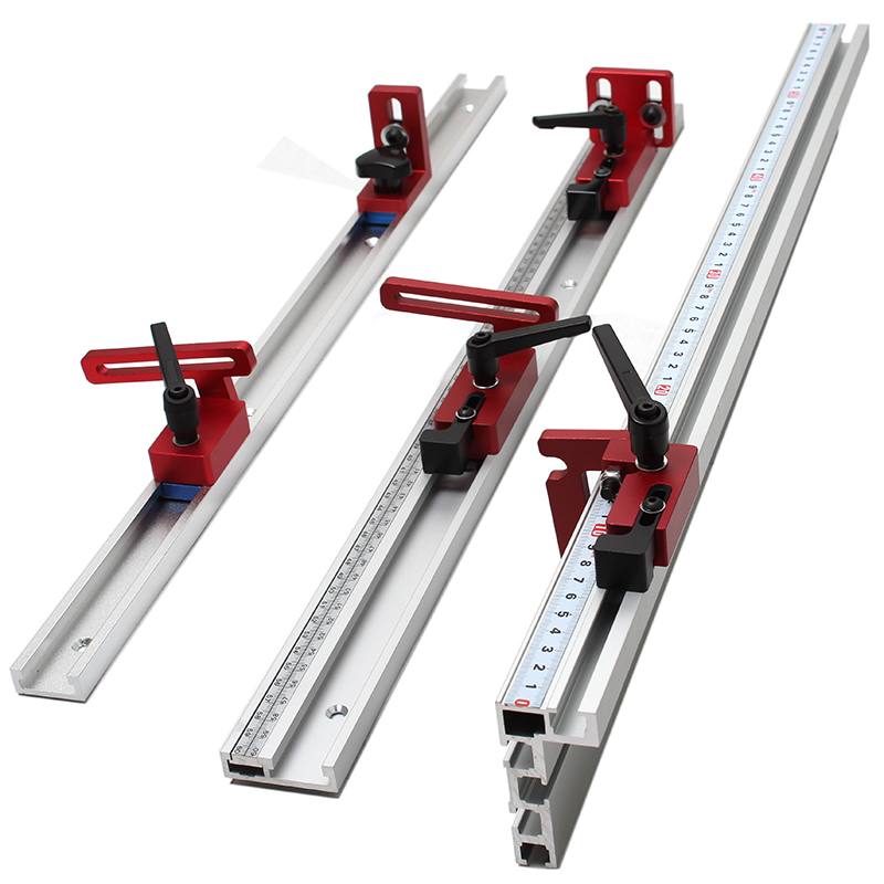 Aluminum T-Slot Profile - Woodworking T-track Stop T-Slot Limiter Aluminium