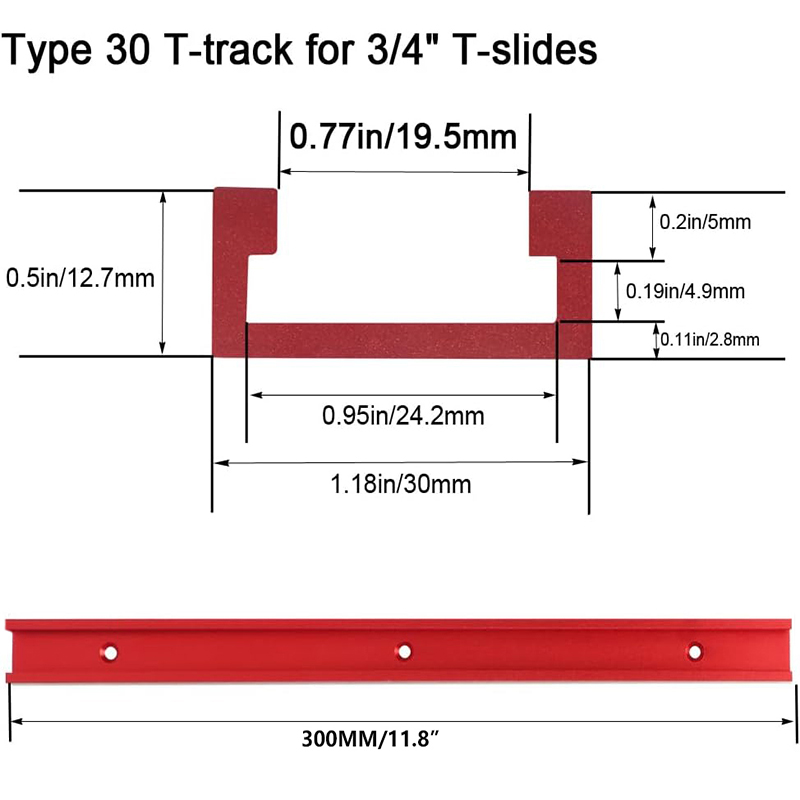 2pcs Type 30 Woodworking T-slo - đánh giá và giá Aluminum T-Slot Profile