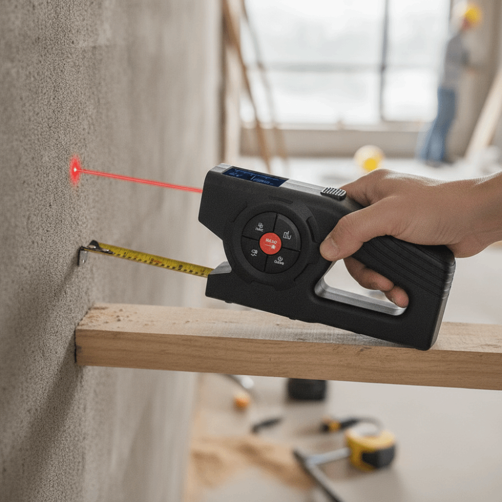 3-in-1 Laser Tape Measure Retr - đánh giá và giá Industrial Laser Cleaner