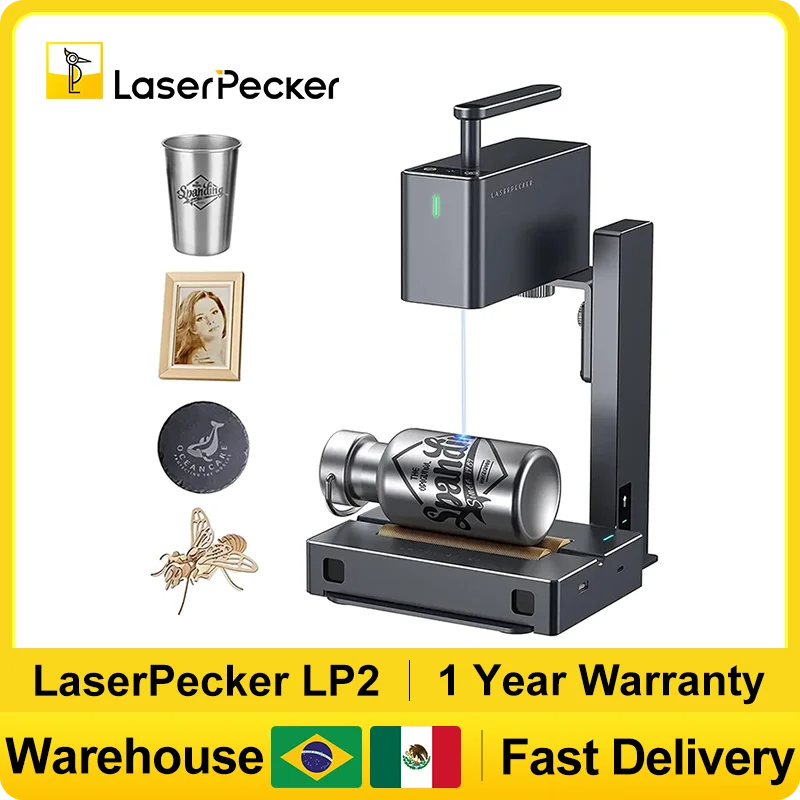 60W LASERPECK 2 Khắc Hàng Mới  - đánh giá và giá Laser Engraving Software