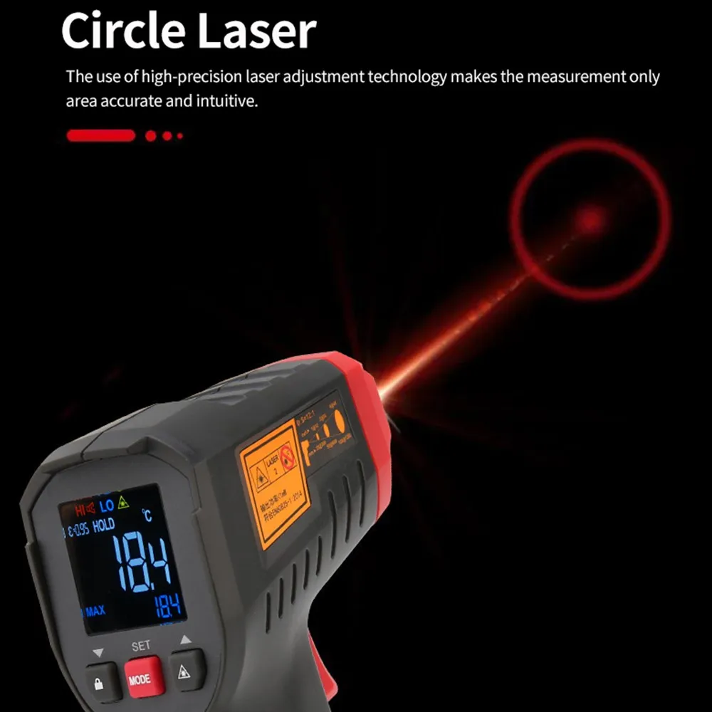 UNI-T UT306S UT306C Digital Th - đánh giá và giá Industrial Laser Temperature