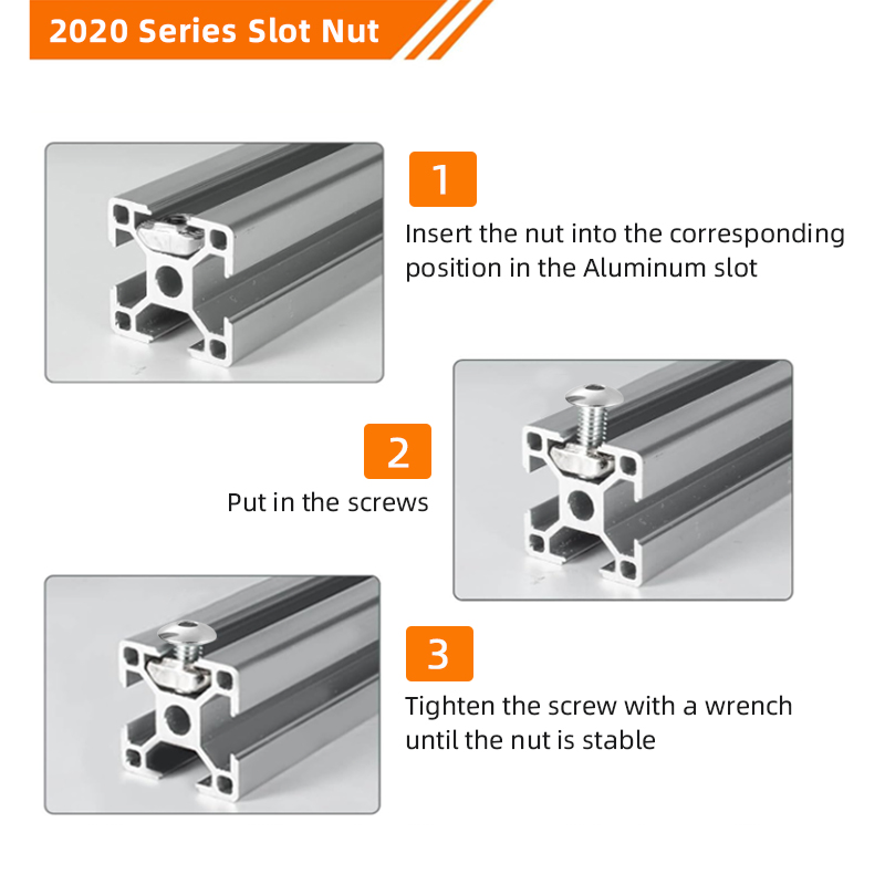 T-Nuts Screws Kit T Track Nut  - đánh giá và giá Aluminum T-Slot Profile