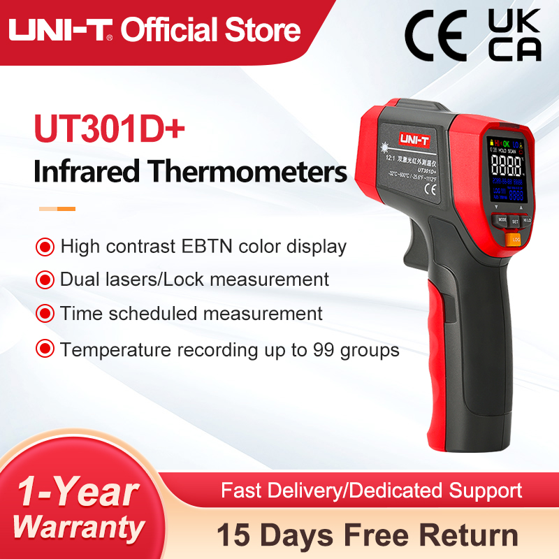 UNI-T Digital Infrared Thermom - đánh giá và giá Industrial Laser Temperature