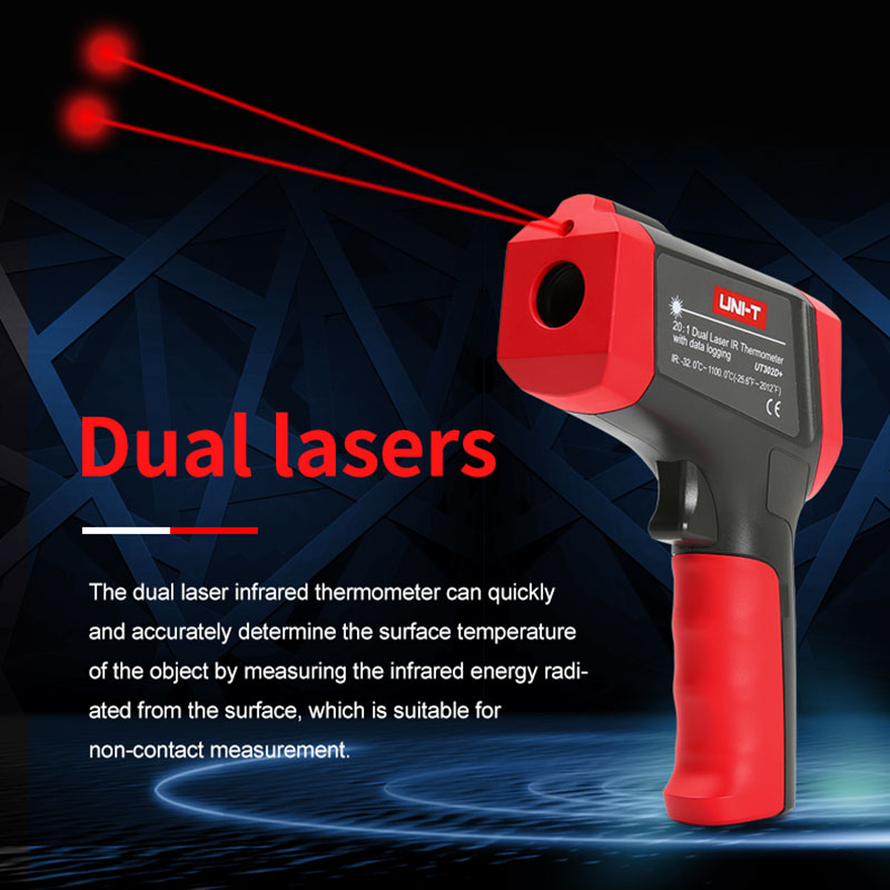 UNI-T Digital Infrared Thermom - đánh giá và giá Industrial Laser Temperature