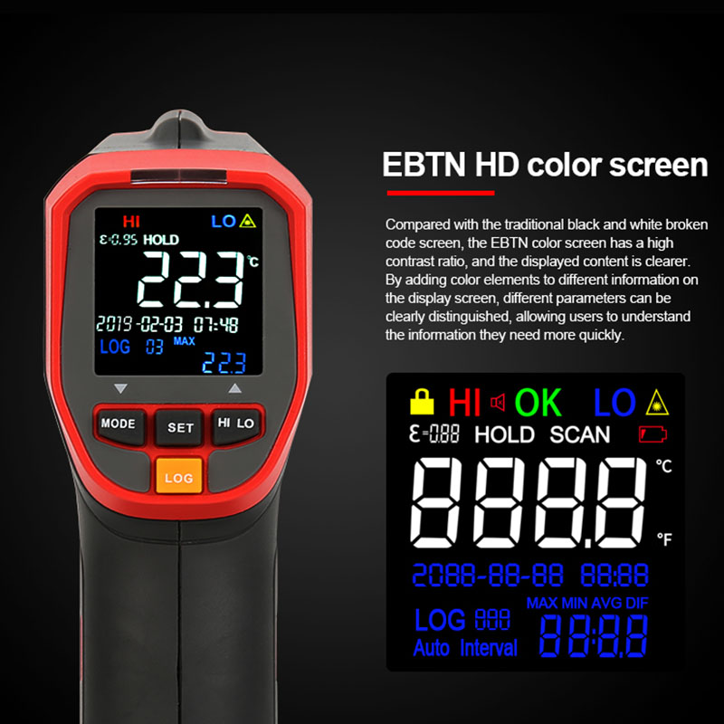 UNI-T Digital Infrared Thermom - đánh giá và giá Industrial Laser Temperature