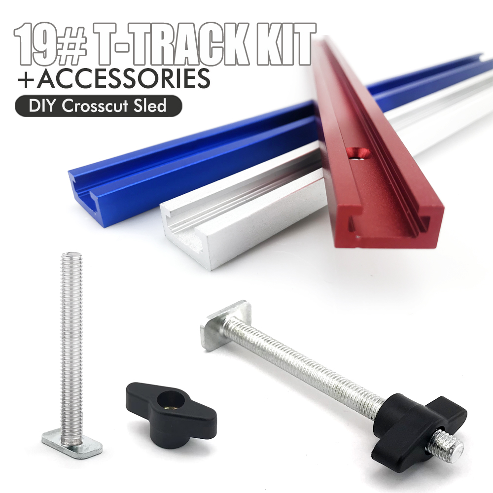 Woodworking 19# T-track Kit an - đánh giá và giá Aluminum T-Slot Profile