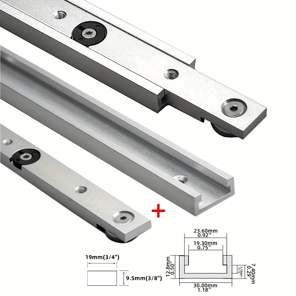 2Pcs T‑Track & Miter Track Jig - đánh giá và giá Aluminum T-Slot Profile
