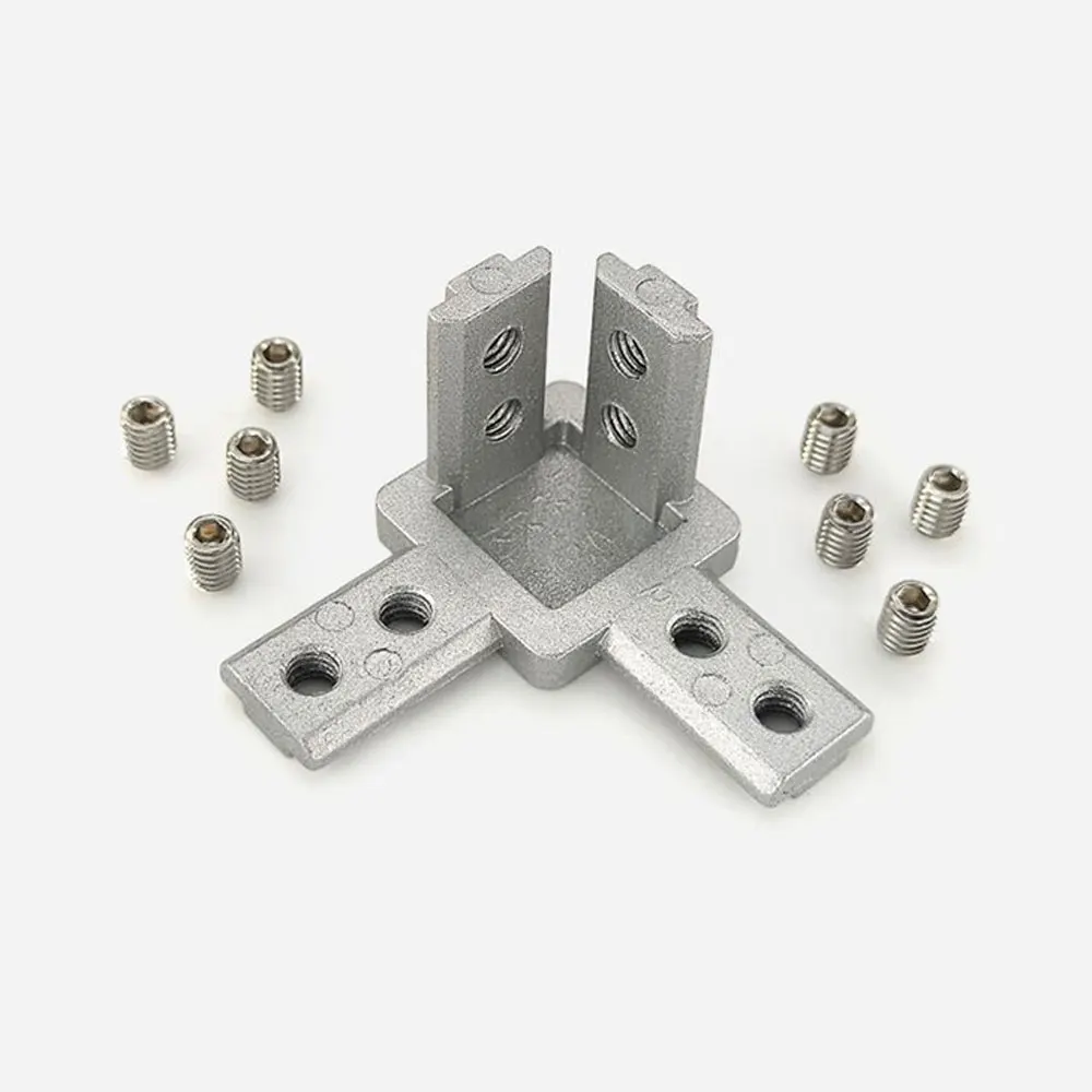 10 Pcs 3 Way Corner Bracket Co - đánh giá và giá Aluminum T-Slot Profile