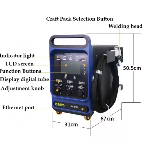 900W Industrial Handheld Laser - đánh giá và giá Industrial Handheld Laser Welder