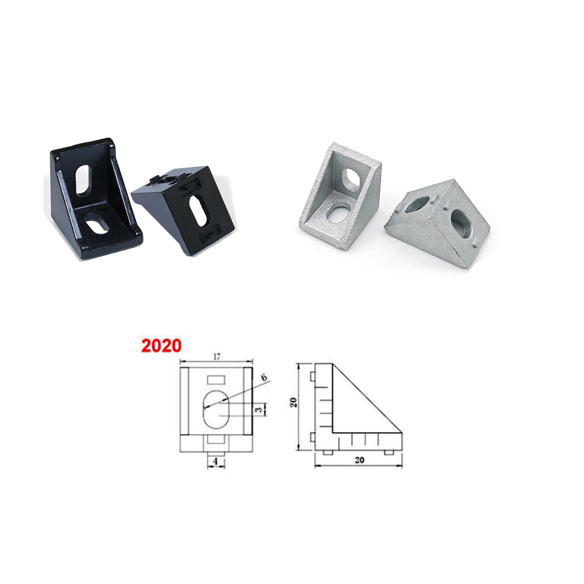 100 Chiếc 2020 Nhôm Hồ Sơ Kết  - đánh giá và giá Aluminum T-Slot Profile