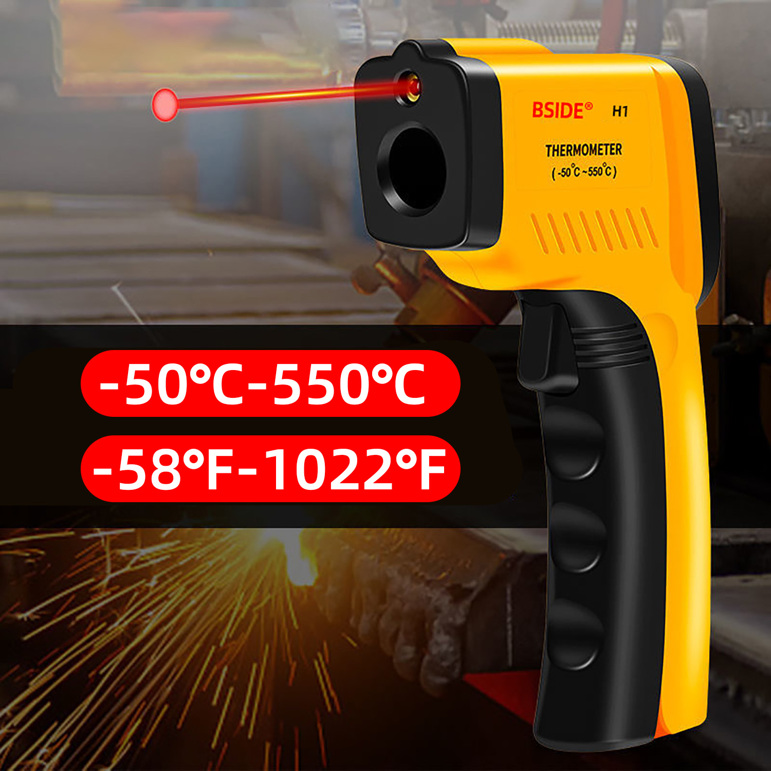 Digital Infrared Thermometer - - đánh giá và giá Industrial Laser Temperature