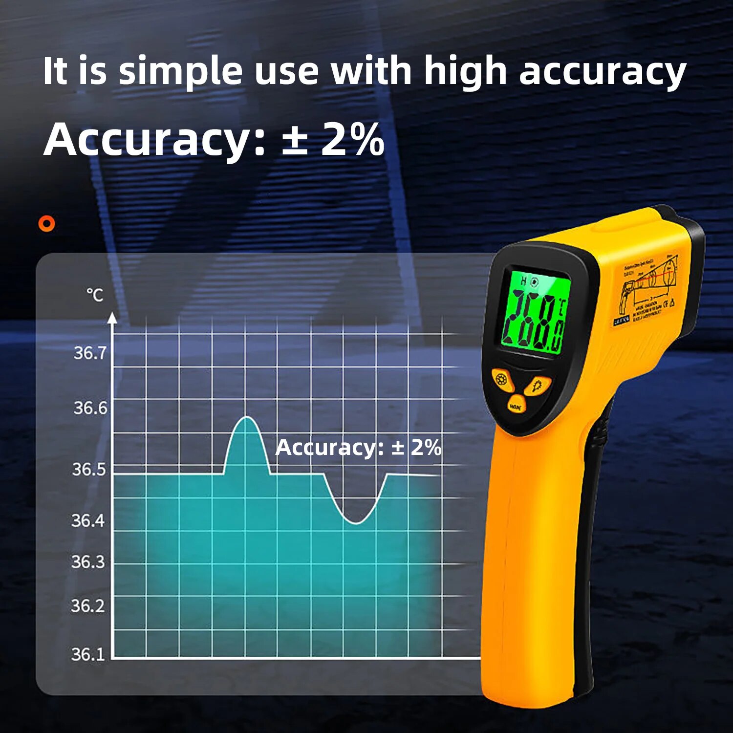 Digital Infrared Thermometer - - đánh giá và giá Industrial Laser Temperature