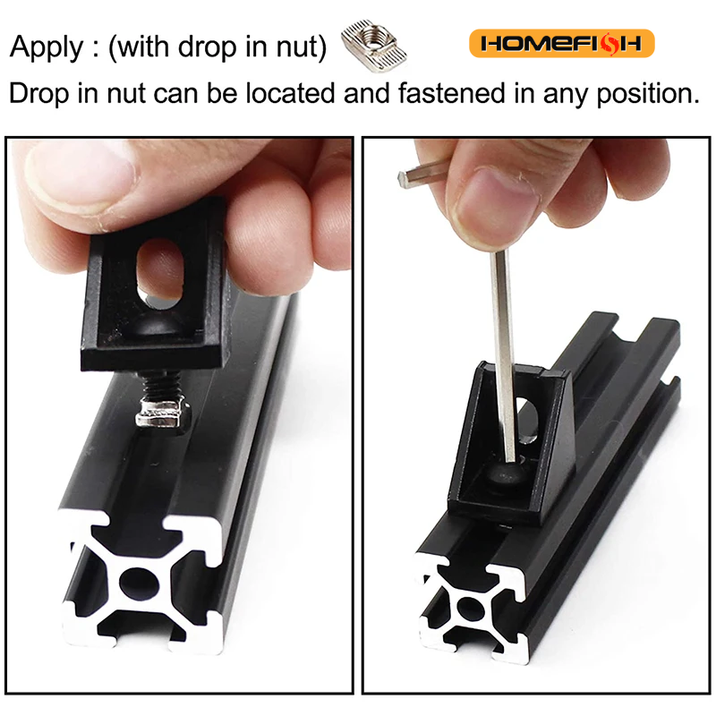 20Sets Corner Bracket, 40Pcs D - đánh giá và giá Aluminum T-Slot Profile