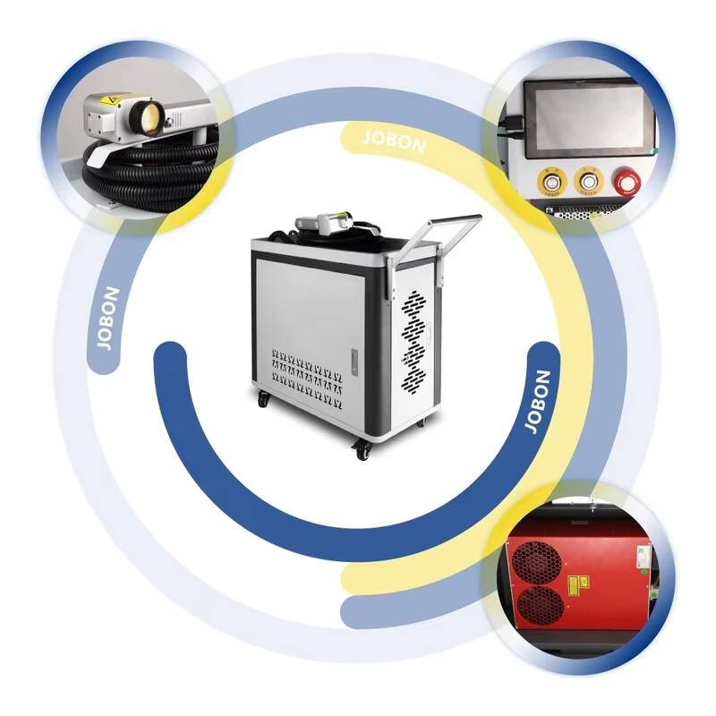 100 Watt Pulse Fiber Laser Cle - đánh giá và giá Industrial Laser Cleaner