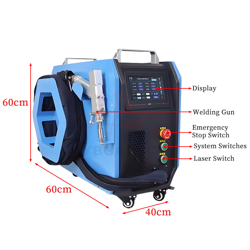 Air Cooled Handheld Laser Weld - đánh giá và giá Industrial Laser Cleaner