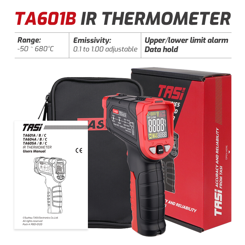 TASI TA601A TA601B TA601C Infr - đánh giá và giá Industrial Laser Temperature